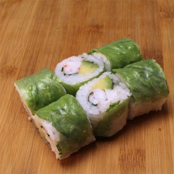 Spring rolls crevette/avocat/menthe