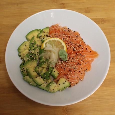 Chirashi saumon/avocat